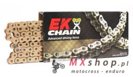EK ŁAŃCUCH NAPĘDOWY EK520SRO6 GP 120 O-RING (DO 650CCM/50KM) KOLOR ZŁOTY (120-OGNIW) (MADE IN JAPAN) (ZAKUWKA) (EK520SRO6GP120)