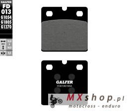 GALFER KLOCKI HAMULCOWE KH018 PÓŁMETALICZNE BMW
