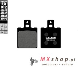 GALFER KLOCKI HAMULCOWE KH047 PÓŁMETALICZNE (SCOOTER)
