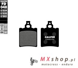 GALFER KLOCKI HAMULCOWE KH060 KH337 PÓŁMETALICZNE