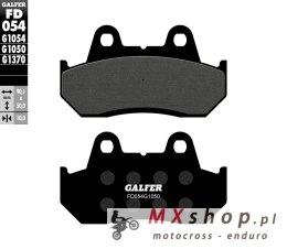 GALFER KLOCKI HAMULCOWE KH069 PÓŁMETALICZNE (SCOOTER)