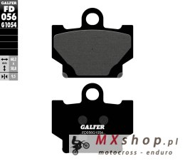 GALFER KLOCKI HAMULCOWE KH081 PÓŁMETALICZNE