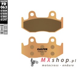 GALFER KLOCKI HAMULCOWE KH092 / KH323 SPIEK METALICZNY (ZŁOTE) ATV (GRUBOŚĆ 7,2MM)