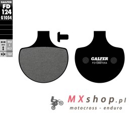 GALFER KLOCKI HAMULCOWE KH094 PÓŁMETALICZNE HARLEY DAVIDSON