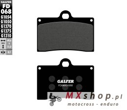 GALFER KLOCKI HAMULCOWE KH095 PÓŁMETALICZNE SCOOTER