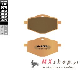 GALFER KLOCKI HAMULCOWE KH101 SPIEK METALICZNY (ZŁOTE) STREET