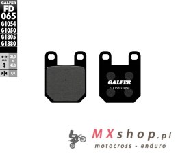 GALFER KLOCKI HAMULCOWE KH115 PÓŁMETALICZNE SCOOTER