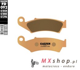 GALFER KLOCKI HAMULCOWE KH125 SPIEK METALICZNY (ZŁOTE) OFF ROAD