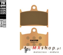 GALFER KLOCKI HAMULCOWE KH145 / KH236 SPIEK METALICZNY (ZŁOTE) STREET