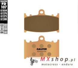 GALFER KLOCKI HAMULCOWE KH158 SPIEK METALICZNY (ZŁOTE) STREET