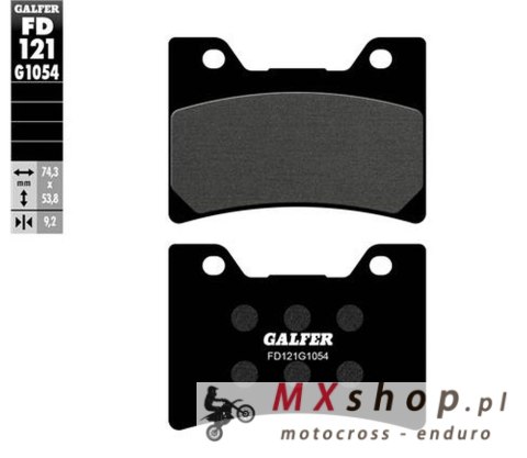 GALFER KLOCKI HAMULCOWE KH160 SPIEK METALICZNY (ZŁOTE) STREET WYPRZEDAŻ GALFER KLOCKI HAMULCOWE KH160 SPIEK METALICZNY (ZŁOTE) STREET WYPRZEDAŻ