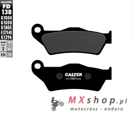 GALFER KLOCKI HAMULCOWE KH181 PÓŁMETALICZNE (BREMBO)