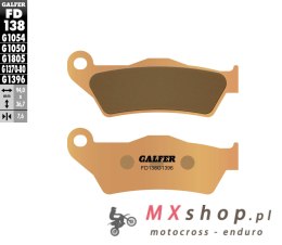 GALFER KLOCKI HAMULCOWE KH181 SPIEK METALICZNY (ZŁOTE) OFF ROAD KTM SX/EXC '92-'20 (BREMBO)