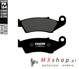 GALFER KLOCKI HAMULCOWE KH185 PÓŁMETALICZNE