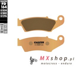 GALFER KLOCKI HAMULCOWE KH185 SPIEK METALICZNY (ZŁOTE) OFF ROAD