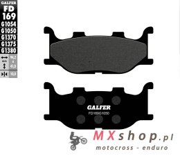 GALFER KLOCKI HAMULCOWE KH199 PÓŁMETALICZNE SCOOTER
