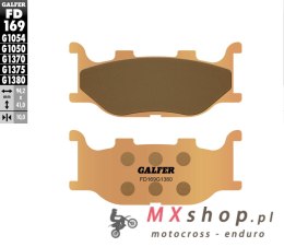 GALFER KLOCKI HAMULCOWE KH199 SPIEK METALICZNY (ZŁOTE) SCOOTER