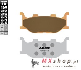 GALFER KLOCKI HAMULCOWE KH199 SPIEK METALICZNY (ZŁOTE) SPORT