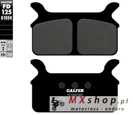 GALFER KLOCKI HAMULCOWE KH201 PÓŁMETALICZNE HARLEY DAVIDSON
