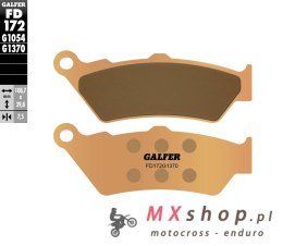 GALFER KLOCKI HAMULCOWE KH209 SPIEK METALICZNY (ZŁOTE) STREET