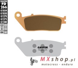 GALFER KLOCKI HAMULCOWE KH226 / KH142 SPIEK METALICZNY (ZŁOTE) SPORT