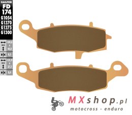 GALFER KLOCKI HAMULCOWE KH229 SPIEK METALICZNY (ZŁOTE) SPORT