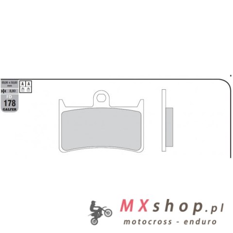 GALFER KLOCKI HAMULCOWE KH252 / KH380 PÓŁMETALICZNE (OFERTA SPECJALNA) WYPRZEDAŻ GALFER KLOCKI HAMULCOWE KH252 / KH380 PÓŁMETALICZNE (OFERTA SPECJALNA) WYPRZEDAŻ