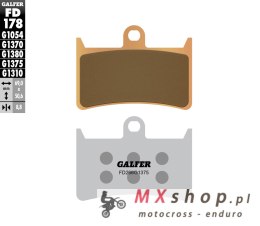 GALFER KLOCKI HAMULCOWE KH252 / KH380 SPIEK METALICZNY (ZŁOTE) SPORT