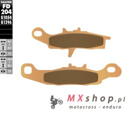 GALFER KLOCKI HAMULCOWE KH258 SPIEK METALICZNY (ZŁOTE) OFF ROAD