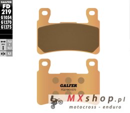 GALFER KLOCKI HAMULCOWE KH265 / KH296 SPIEK METALICZNY (ZŁOTE) STREET