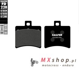 GALFER KLOCKI HAMULCOWE KH298 PÓŁMETALICZNE SCOOTER
