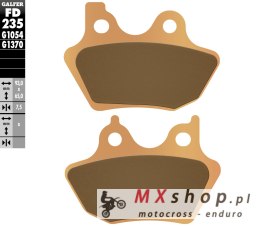 GALFER KLOCKI HAMULCOWE KH299 SPIEK METALICZNY (ZŁOTE) STREET HARLEY DAVIDSON 883/1200/1340/1450