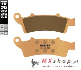 GALFER KLOCKI HAMULCOWE KH324 SPIEK METALICZNY SCOOTER (ZŁOTE) SKUTER