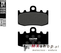 GALFER KLOCKI HAMULCOWE KH335 PÓŁMETALICZNE BMW PRZÓD (R1100/1200, K1300)