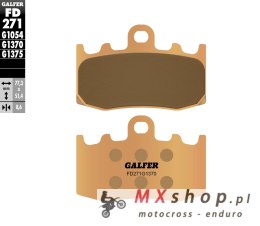 GALFER KLOCKI HAMULCOWE KH335 SPIEK METALICZNY (ZŁOTE) STREET BMW PRZÓD (BMW R1100/1150/1200, K1200/1300)