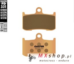 GALFER KLOCKI HAMULCOWE KH347 SPIEK METALICZNY (ZŁOTE) STREET, PRZÓD