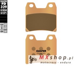GALFER KLOCKI HAMULCOWE KH348 SPIEK METALICZNY (ZŁOTE) STREET YAMAHA TYŁ