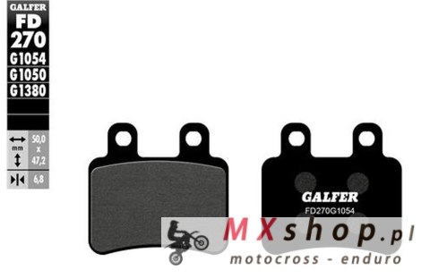 GALFER KLOCKI HAMULCOWE KH350 PÓŁMETALICZNE (OFERTA SPECJALNA) WYPRZEDAŻ GALFER KLOCKI HAMULCOWE KH350 PÓŁMETALICZNE (OFERTA SPECJALNA) WYPRZEDAŻ