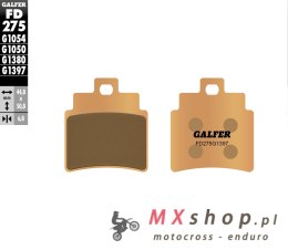 GALFER KLOCKI HAMULCOWE KH355 SPIEK METALICZNY (ZŁOTE)