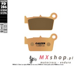 GALFER KLOCKI HAMULCOWE KH367 SPIEK METALICZNY (ZŁOTE) OFF ROAD