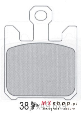 GALFER KLOCKI HAMULCOWE KH369/4 PÓŁMETALICZNE (OFERTA SPECJALNA) WYPRZEDAŻ