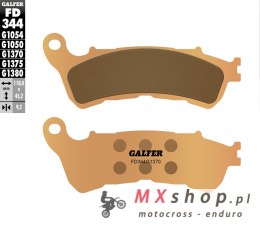 GALFER KLOCKI HAMULCOWE KH388 SPIEK METALICZNY (ZŁOTE) STREET, PRZÓD HONDA CBF/CB/DN-01/GL 1800/NC 700/XL 1000V/XL 700V/VFR 800,