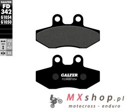 GALFER KLOCKI HAMULCOWE KH393 PÓŁMETALICZNE SKUTERY YAMAHA/ MBK