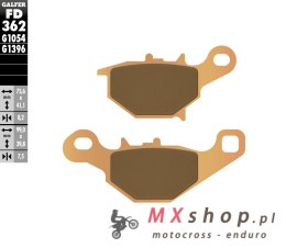 GALFER KLOCKI HAMULCOWE KH401 SPIEK METALICZNY (ZŁOTE) OFF ROAD SUZUKI RM 85 '05-'23
