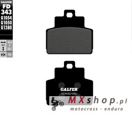GALFER KLOCKI HAMULCOWE KH425 PÓŁMETALICZNE