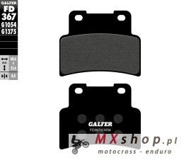 GALFER KLOCKI HAMULCOWE KH432 PÓŁMETALICZNE