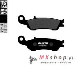 GALFER KLOCKI HAMULCOWE KH450 PÓŁMETALICZNE OFF ROAD