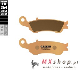 GALFER KLOCKI HAMULCOWE KH450 SPIEK METALICZNY (ZŁOTE) OFF ROAD