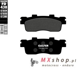 GALFER KLOCKI HAMULCOWE KH498 PÓŁMETALICZNE SCOOTER