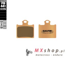 GALFER KLOCKI HAMULCOWE KH602 SPIEK METALICZNY (ZŁOTE) OFF ROAD